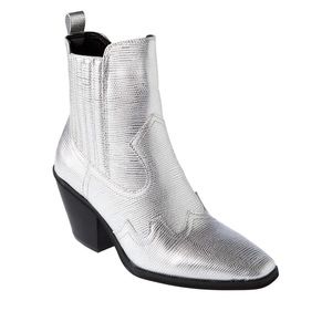 dv Dolce Vita Ballad Silver Booties